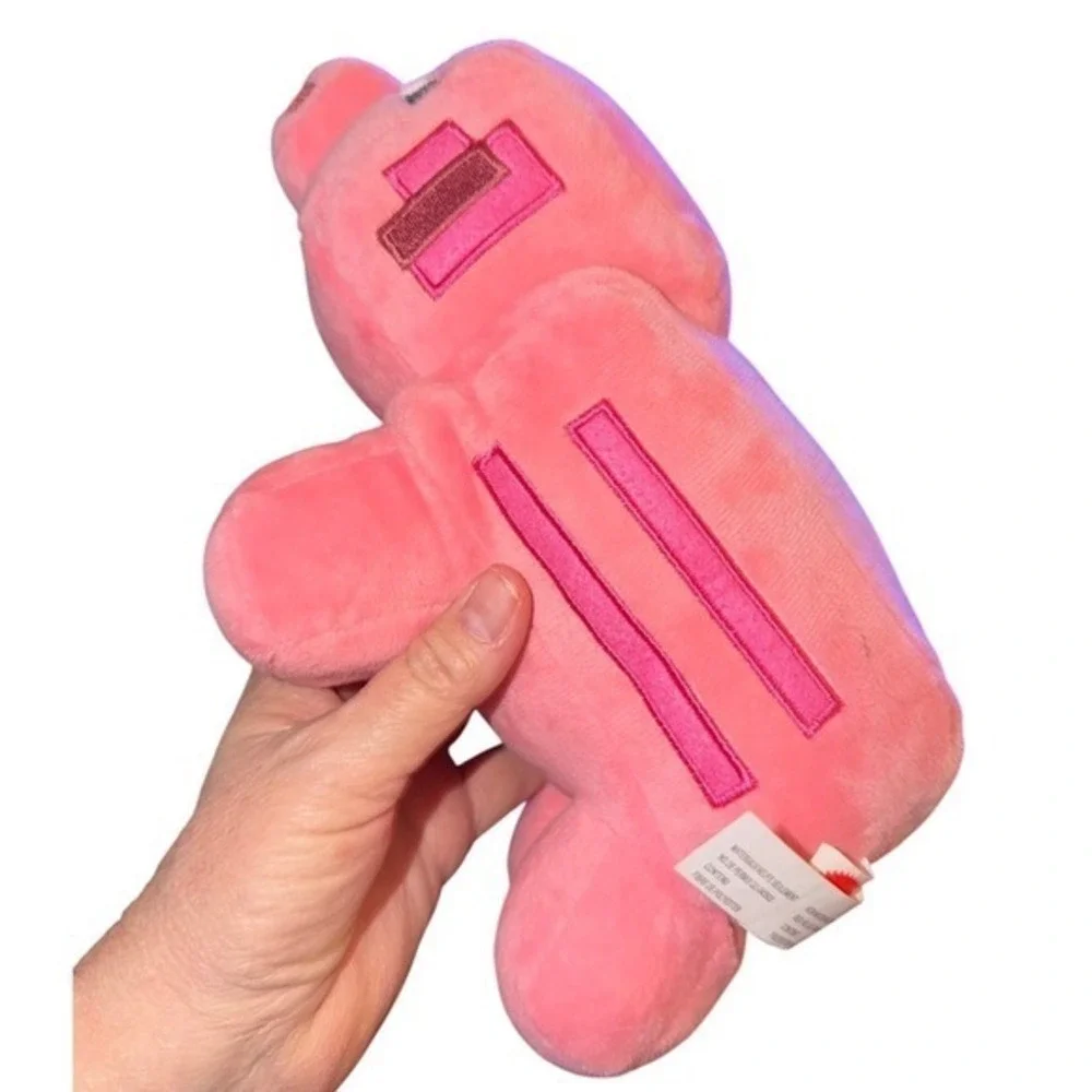 Mattel Minecraft Pig Plush Toy Pink‎ Stuffed Animal 2021 HBN42 Excellent